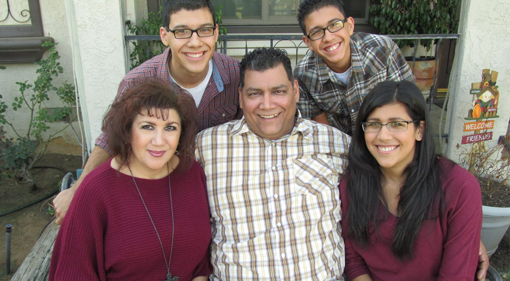 Photo of Robert Garcia family